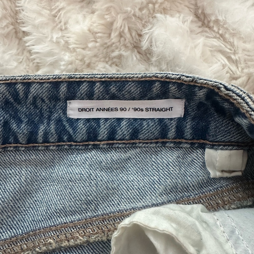 Garage Denim Straight Leg Jeans - Picture 3 of 4
